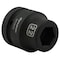 Dynamic 1" Drive Standard Socket, Black Phosphate, Tools 22MM X 1" Drive, 6 Point Standard Length D025022 - alternate 3